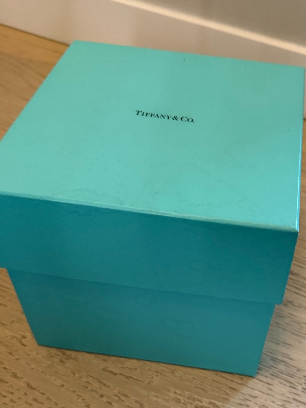 Tiffany & Co. Robin's Egg Blue Presentation Box. Empty